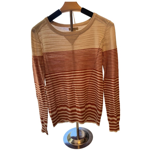 Lucky Brand Live N Love Lg Beige Burnt Orange - Picture 6 of 8